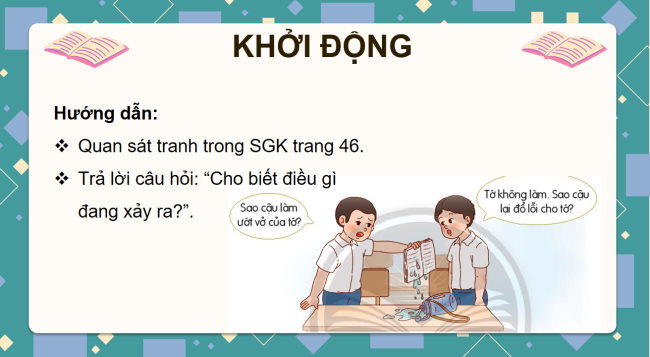 PowerPoint Đạo đức 3 Bài 10: Em nhận biết bất hòa với bạn