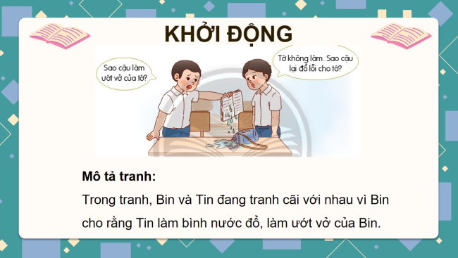 PowerPoint Đạo đức 3 Bài 10: Em nhận biết bất hòa với bạn