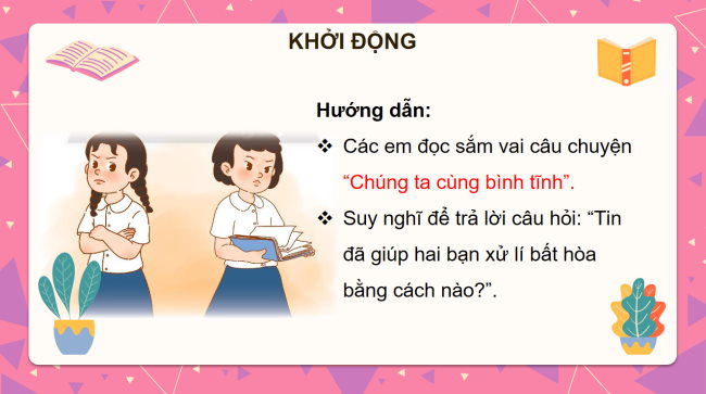 PowerPoint Đạo đức 3 Bài 11: Em xử lý bất hòa với bạn bè