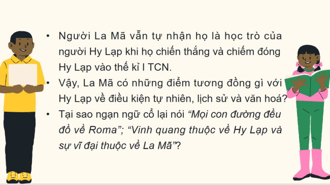 PowerPoint Lịch sử 6 Bài 11: La Mã cổ đại