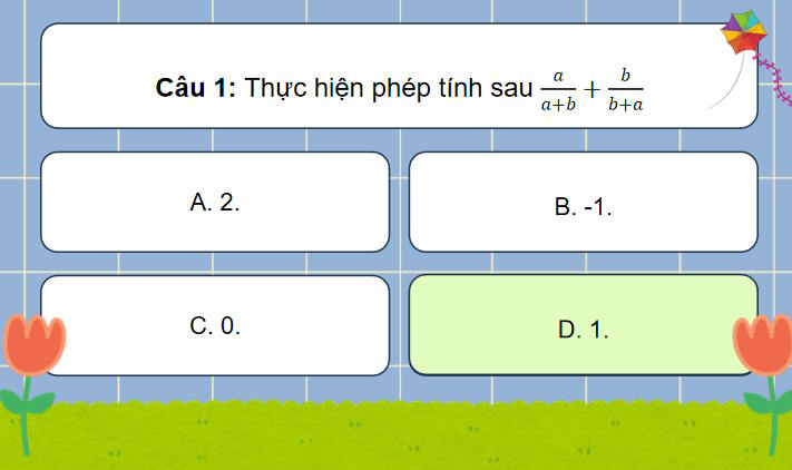 Trò chơi khởi động Toán 8 Luyện tập chung trang 23