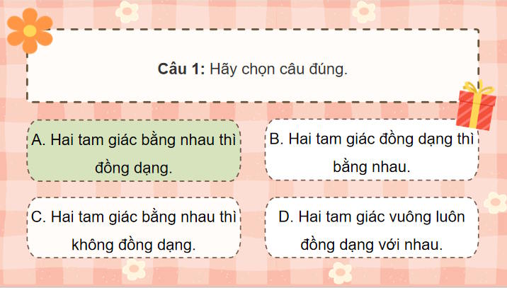 Trò chơi khởi động Toán 8 Luyện tập chung trang 91