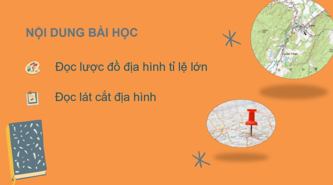 PowerPoint Địa lí 6 Bài 11: Thực hành đọc lược đồ địa hình tỉ lệ lớn và lát cắt địa hình đơn giản