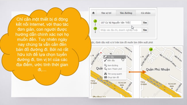 PowerPoint Địa lí 6 Bài 3: Tìm đường đi trên bản đồ
