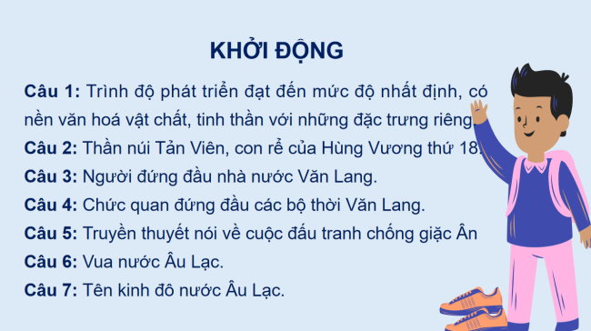 PowerPoint Lịch sử 6 Bài 14: Nhà nước Văn Lang, Âu Lạc