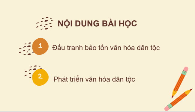 PowerPoint Lịch sử 6 Bài 17: Đấu tranh bảo tồn và phát triển văn hóa dân tộc thời kì Bắc thuộc
