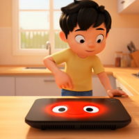 Video AI khởi động Công nghệ 6 Bài 13: Bếp hồng ngoại