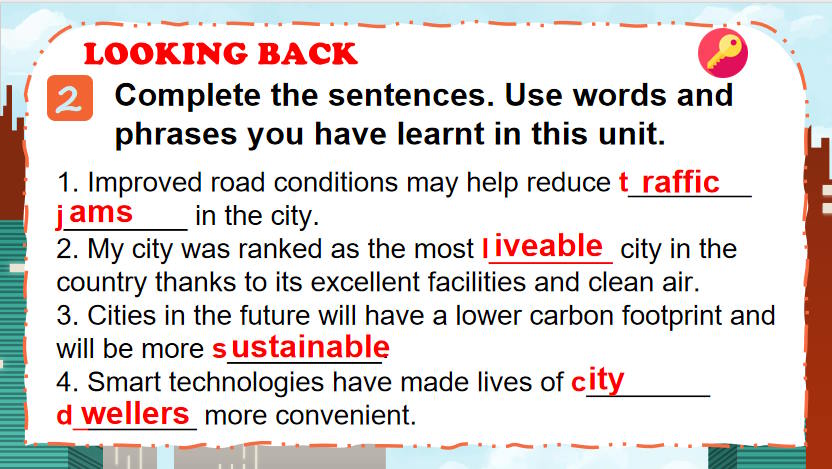 PowerPoint Tiếng Anh 11 Unit 3: Looking Back