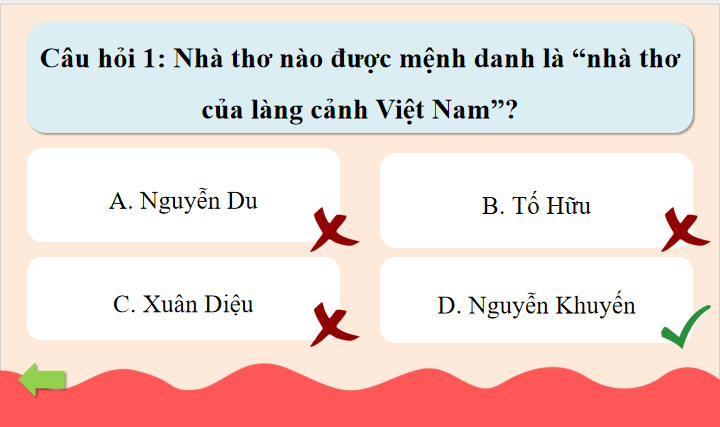 Nhà thơ của quê hương làng cảnh Việt Nam