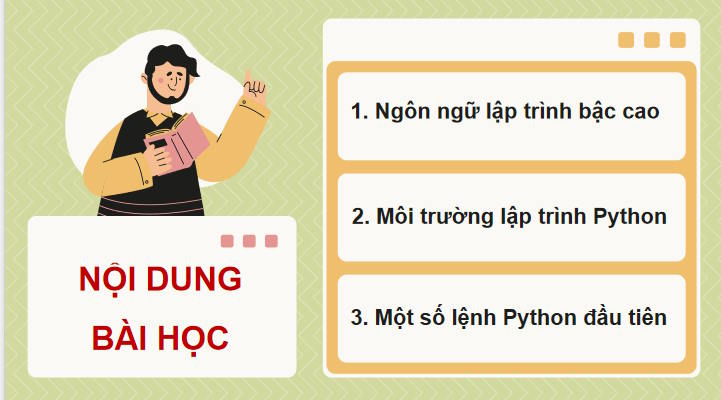 Ngôn ngữ lập trình bậc cao và python