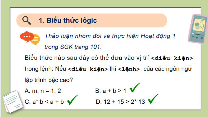 Câu lệnh rẽ nhánh if