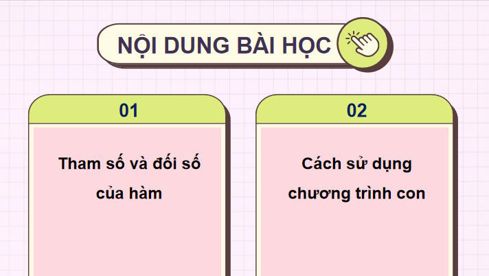 Tham số của hàm