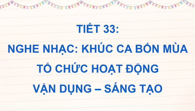 PowerPoint Âm nhạc 5 Tiết 33