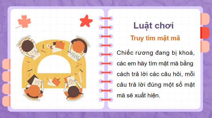 Trò chơi khởi động Tin học 7 Bài 16