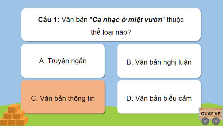 Ngữ văn 11 Bài 8: Ca nhạc ở Miệt Vườn