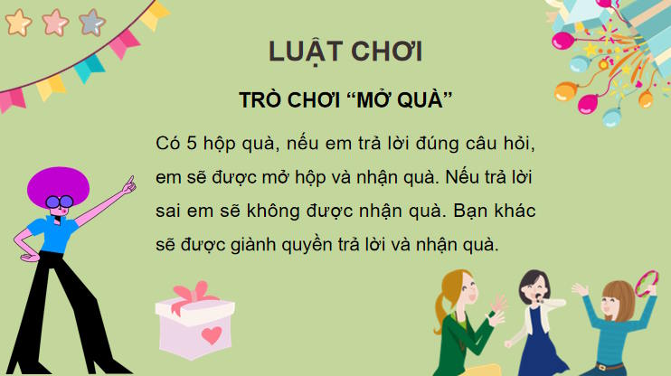 Trò chơi khởi động Công nghệ 7 Bài 14