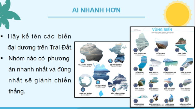 PowerPoint Địa lí 6 Bài 19: Biển và đại dương. Một số đặc điểm của môi trường biển