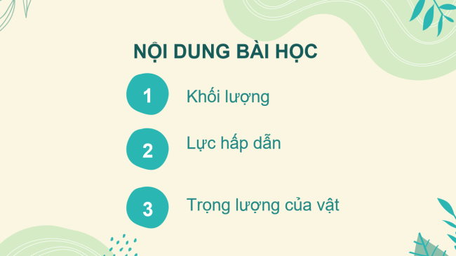 PowerPoint Khoa học tự nhiên 6 Bài 37: Lực hấp dẫn và trọng lượng