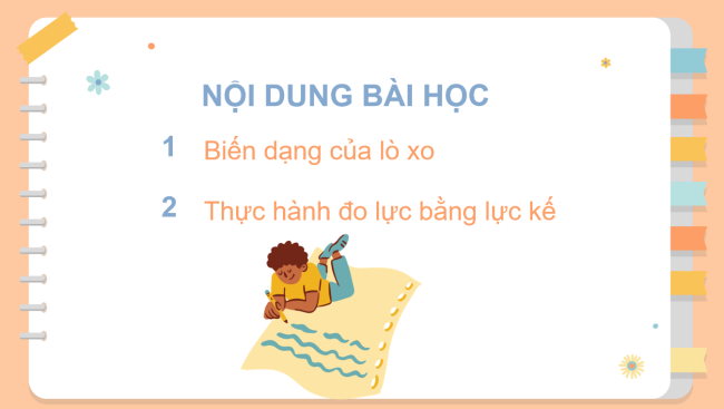 PowerPoint Khoa học tự nhiên 6 Bài 39: Biến dạng của lò xo. Phép đo lực