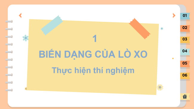 PowerPoint Khoa học tự nhiên 6 Bài 39: Biến dạng của lò xo. Phép đo lực