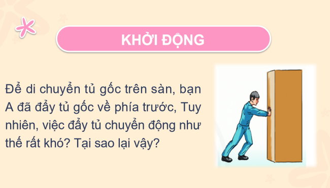 PowerPoint Khoa học tự nhiên 6 Bài 40: Lực ma sát