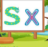  Giáo án mầm non: Làm quen chữ cái s, x