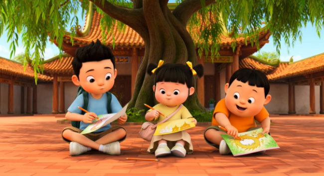 Video khởi động Mĩ thuật 4 Chủ đề 1