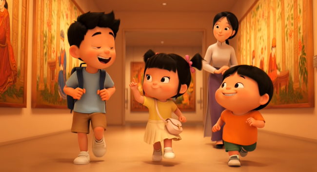 Video khởi động Mĩ thuật 4 Chủ đề 2