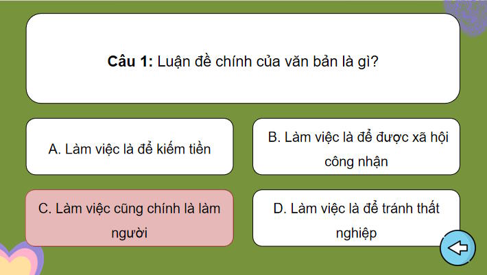 Làm việc cũng là làm người
