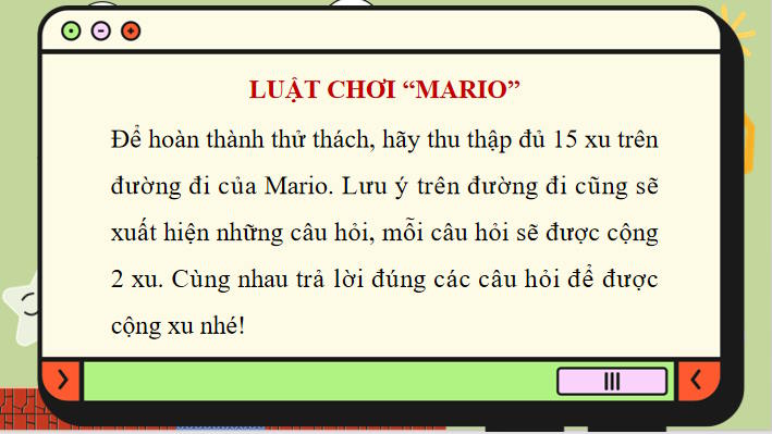 Trò chơi khởi động Công nghệ 8 Bài 18