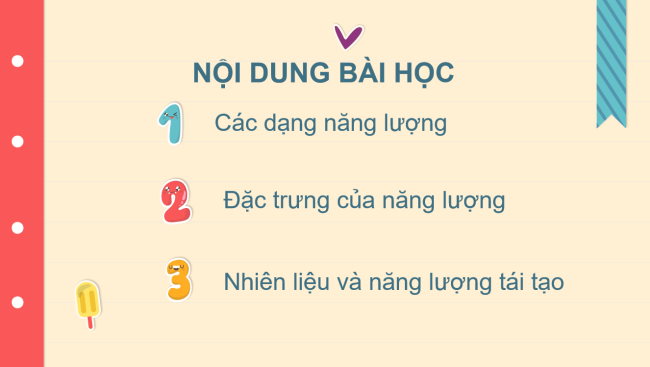PowerPoint Khoa học tự nhiên 6 Bài 41: Năng lượng