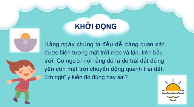 PowerPoint Khoa học tự nhiên 6 Bài 43: Chuyển động nhìn thấy của Mặt Trời