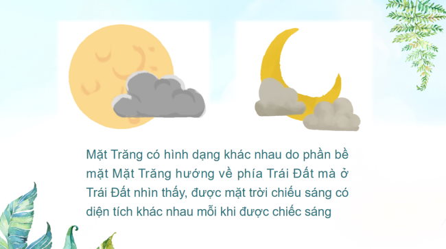 PowerPoint Khoa học tự nhiên 6 Bài 44: Chuyển động nhìn thấy của Mặt Trăng