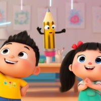 Video AI khởi động Mĩ thuật 5 Chủ đề 1: Yếu tố tạo hình trong thực hành, sáng tạo theo chủ đề