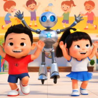 Video AI khởi động Mĩ thuật 5 Chủ đề 4: Những hoạt động yêu thích ở trường em
