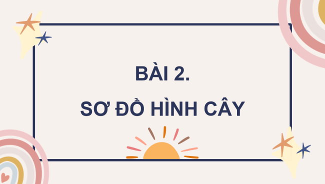 PowerPoint Tin học 3 Bài 2: Sơ đồ hình cây