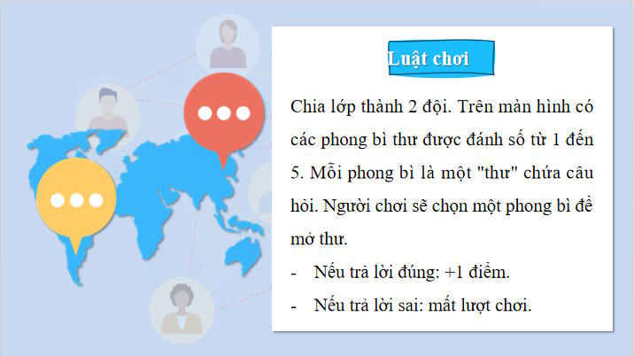 Trò chơi khởi động Tin học 9 Bài 14