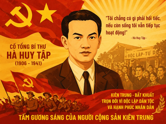 Đáp án cuộc thi tìm hiểu về tổng bí thư Hà Huy Tập tuần 2