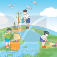 PowerPoint Tiếng Việt 3 Bài 28: Những điều nhỏ tớ làm cho Trái Đất tích hợp AI