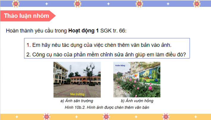 Thêm văn bản tạo hiệu ứng cho ảnh