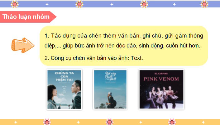 Thêm văn bản tạo hiệu ứng cho ảnh