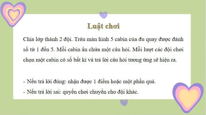 Trò chơi khởi động Địa lí 9 Bài 13