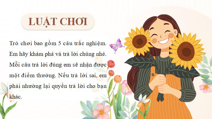 Trò chơi khởi động Địa lí 9 Bài 18