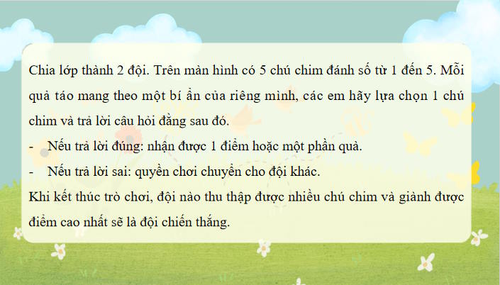 Trò chơi khởi động Địa lí 9 Bài 20