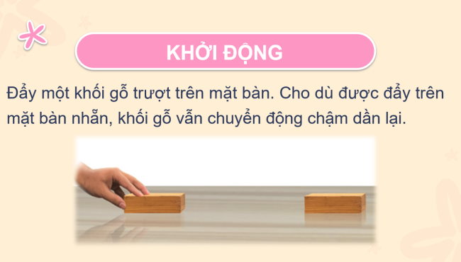 PowerPoint Khoa học tự nhiên 6 Bài 28: Lực ma sát