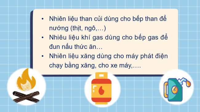 PowerPoint Khoa học tự nhiên 6 Bài 32: Nhiên liệu và năng lượng tái tạo