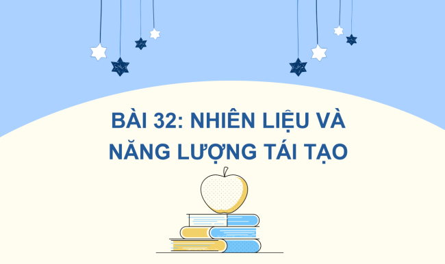 PowerPoint Khoa học tự nhiên 6 Bài 32: Nhiên liệu và năng lượng tái tạo