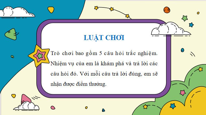 Trò chơi khởi động Mĩ thuật 7 Bài 12