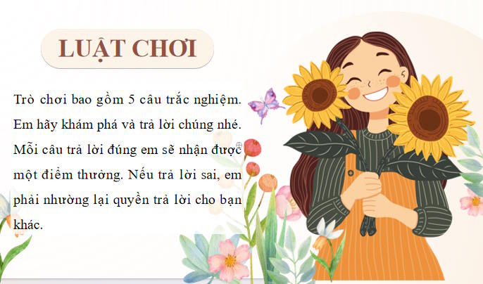 Trò chơi khởi động Mĩ thuật 7 Bài 15