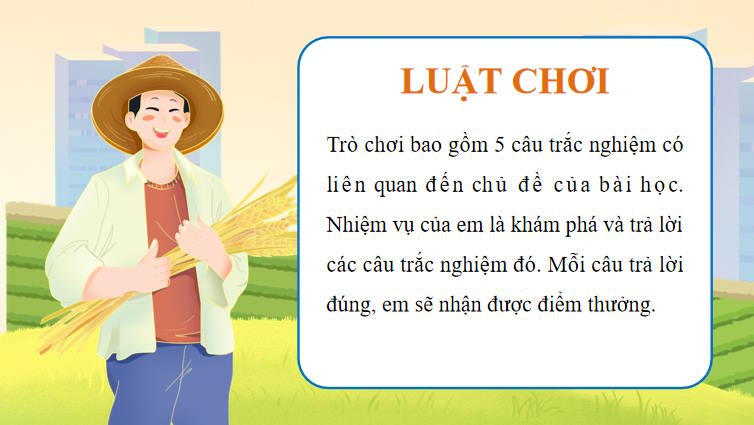 Trò chơi khởi động Lịch sử 10 Bài 13